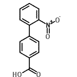 CAS 登录号：3215-92-7， 2'-硝基-4-联苯基羧酸