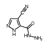CAS#: 321574-31-6, 4-Cyano-1H-Pyrazole-5-Carbohydrazide