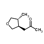 CAS#: 321903-47-3, 1-[(3R,4R)-4-Methyltetrahydro-3-Furanyl]Acetone