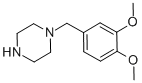 CAS#: 32231-07-5, 1-(3,4-Dimethoxy-Benzyl)-Piperazine