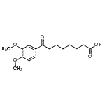 CAS 登录号：32246-94-9， 8-(3,4-二甲氧基苯基)-8-氧代辛酸