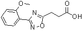 CAS#: 322725-48-4, 3-[3-(2-Methoxyphenyl)-1,2,4-Oxadiazol-5-Yl]Propanoic Acid
