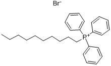 CAS 登录号：32339-43-8， 正癸基三苯基鏻溴化物