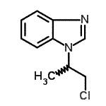 CAS 登录号：324052-74-6， 1-(1-氯-2-丙基)-1H-苯并咪唑