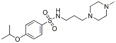 CAS#: 32411-00-0, N-[3-(4-Methylpiperazin-1-Yl)Propyl]-4-Propan-2-Yloxybenzenesulfonamide