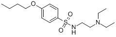 CAS#: 32411-01-1, 4-Butoxy-N-(2-Diethylaminoethyl)Benzenesulfonamide