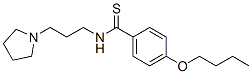 CAS 登录号：32412-32-1， 4-丁氧基-N-(3-吡咯烷-1-基丙基)苯硫代甲酰胺