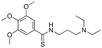 CAS 登录号：32417-54-2， N-(3-二乙基氨基丙基)-3,4,5-三甲氧基硫代苯甲酰胺