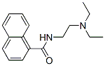 CAS 登录号：32421-45-7， N-(2-二乙基氨基乙基)萘-1-甲酰胺