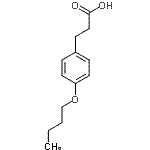 CAS 登录号：3243-41-2， 3-(4-丁氧基苯基)丙酸