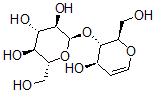 CAS 登录号：32447-71-5， (2R,3R,4S,5S,6R)-2-[[(2R,3S,4R)-4-羟基-2-(羟基甲基)-3,4-二氢-2H-吡喃-3-基]氧基]-6-(羟基甲基)四氢吡喃-3,4,5-三醇
