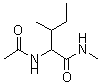 CAS 登录号：32483-16-2， N<sup>2</sup>-乙酰基-N-甲基异亮氨酰胺