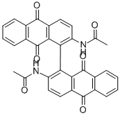 CAS#: 32497-38-4, N-[1-(2-Acetamido-9,10-Dioxoanthracen-1-Yl)-9,10-Dioxoanthracen-2-Yl]Acetamide