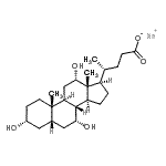 CAS 登录号：32500-01-9， 钠(3alpha,5beta,7alpha,12alpha)-3,7,12-三羟基胆烷-24-酸酯