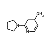 CAS#: 325460-95-5, 4-Methyl-2-(1-Pyrrolidinyl)Pyridine