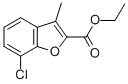 CAS 登录号：32565-17-6， 7-氯-3-甲基-苯并呋喃-2-羧酸乙酯