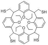 CAS#: 325776-17-8, 5,11,17,23-Tetrakis-Mercaptomethyl-25,26,27,28-Tetrapropoxycalix[4]Arene