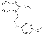 CAS#: 325822-94-4, 1-[2-(4-Methoxyphenoxy)Ethyl]Benzimidazol-2-Amine