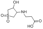 CAS 登录号：325851-81-8， 3-(4-羟基-1,1-二氧代-四氢噻吩-3-基氨基)-丙酸