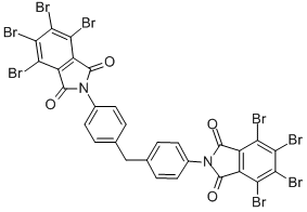 CAS 登录号：32588-74-2， 4,5,6,7-四溴-2-[4-[[4-(4,5,6,7-四溴-1,3-二氧代异吲哚-2-基)苯基]甲基]苯基]异吲哚-1,3-二酮