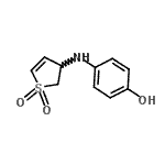 CAS#: 325984-63-2, 4-[(1,1-Dioxido-2,3-Dihydro-3-Thiophenyl)Amino]Phenol