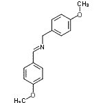 CAS 登录号：3261-60-7， (E)-N-(4-甲氧基苄基)-1-(4-甲氧基苯基)甲亚胺