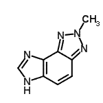 CAS 登录号：32622-33-6， 2-甲基-2,6-二氢咪唑并[4,5-e]苯并三唑