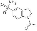 CAS 登录号：3264-38-8， 1-乙酰基-5-吲哚啉磺酰胺
