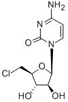 CAS 登录号：32659-31-7， 4-氨基-1-[5-(氯甲基)-3,4-二羟基四氢呋喃-2-基]嘧啶-2-酮