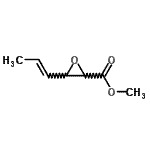CAS 登录号：326908-30-9， 甲基3-[(1E)-1-丙烯-1-基]-2-环氧乙烷羧酸酯