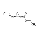 CAS 登录号：326908-32-1， 乙基3-[(1E)-1-丙烯-1-基]-2-环氧乙烷羧酸酯