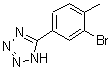 CAS#: 326912-89-4, 5-(3-Bromo-4-Methylphenyl)-1H-Tetrazole