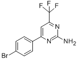 CAS 登录号：327098-68-0， 4-(4-溴苯基)-6-(三氟甲基)-2-嘧啶基胺