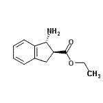 CAS 登录号：327178-47-2， 乙基(1R,2S)-1-氨基-2-茚满羧酸酯