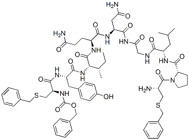 CAS#: 3274-73-5, S-Benzyl-N-(benzyloxycarbonyl)-L-cysteinyl-L-tyrosyl-L-isoleucyl-L-glutaminyl-L-asparaginyl-S-benzyl-L-cysteinyl-L-prolyl-L-leucylglycinamide