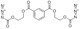 CAS 登录号：32741-83-6， 二(2-碳叠氮基基氧乙基)苯-1,3-二羧酸酯