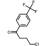 CAS 登录号：327617-82-3， 4-氯-1-[4-(三氟甲基)苯基]-1-丁酮