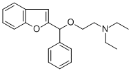 CAS 登录号:32779-45-6, 2-(1-苯并呋喃-2-基-苯基甲氧基)-N,N-二乙基乙胺