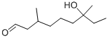 CAS#: 32779-69-4, 7-Hydroxy-3,7-Dimethylnonanal