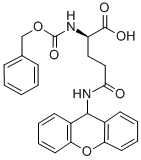 CAS 登录号：327981-02-2， (R)-5-(9H-氧杂蒽-9-基氨基)-2-(苄氧基羰基氨基)-5-氧代戊酸