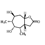 CAS#: 328394-37-2, (3aR,4S,5S,6R,7S,8aS)-5,7-Dihydroxy-4,6-Dimethyloctahydro-2H-Cyclohepta[b]Furan-2-One