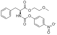 CAS 登录号：328406-65-1， N-(4-硝基苯氧羰基)-L-苯丙氨酸 2-甲氧基乙基酯