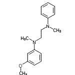 CAS#: 32857-39-9, N-(3-Methoxyphenyl)-N,N'-Dimethyl-N'-Phenyl-1,2-Ethanediamine