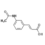 CAS#: 32862-98-9, (2E)-3-(3-Acetamidophenyl)Acrylic Acid