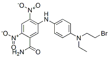 CAS#: 32869-02-6, 5-[[4-(2-Bromoethyl-Ethylamino)Phenyl]Amino]-2,4-Dinitrobenzamide