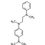 CAS 登录号：32869-56-0， N,N,N'-三甲基-N'-{2-[甲基(苯基)氨基]乙基}-1,4-苯二胺