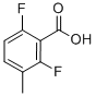 CAS 登录号：32890-88-3， 2,6-二氟-3-甲基苯甲酸