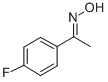 CAS 登录号：329-79-3， 4-氟苯乙酮肟