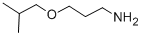 CAS 登录号：32923-88-9， 3-异丁氧基丙胺