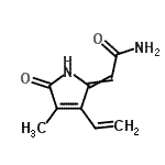 CAS#: 329314-76-3, 2-(4-Methyl-5-Oxo-3-Vinyl-1,5-Dihydro-2H-Pyrrol-2-Ylidene)Acetamide
